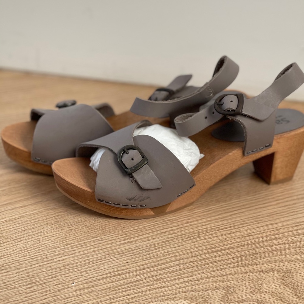 Sanita Danish Clog - Tiana Women’s Sandal in Gray